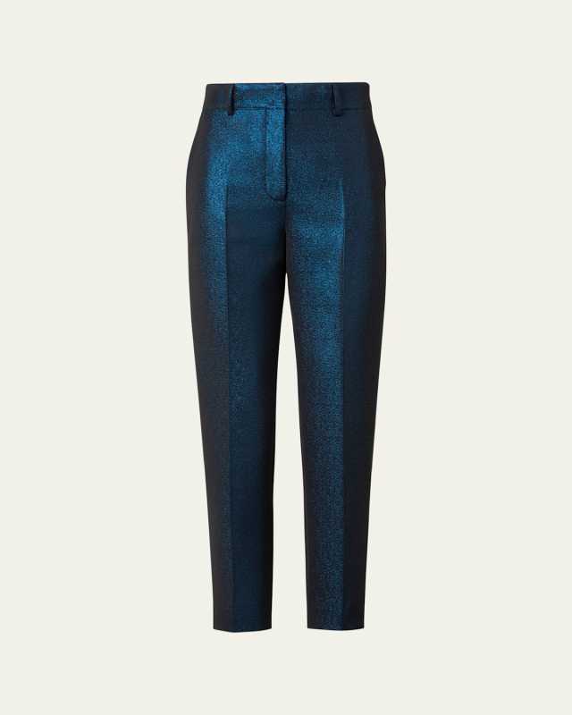 Feryn Metallic Night Sky Tapered Pants
